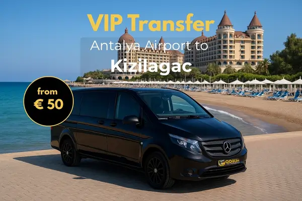 Private Transfers from Antalya Airport to Kizilagac (Manavgat)