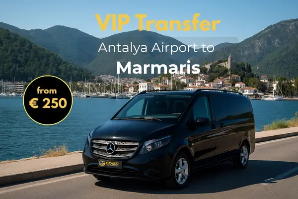 Private Transfers from Antalya Airport to Marmaris (Mugla)