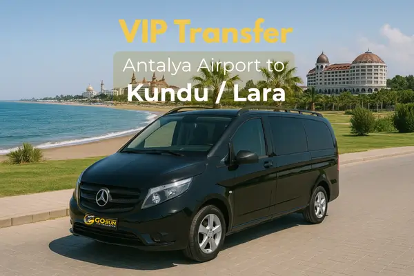 Индивидуальные трансферы из аэропорта Антальи в Кунду – Лара