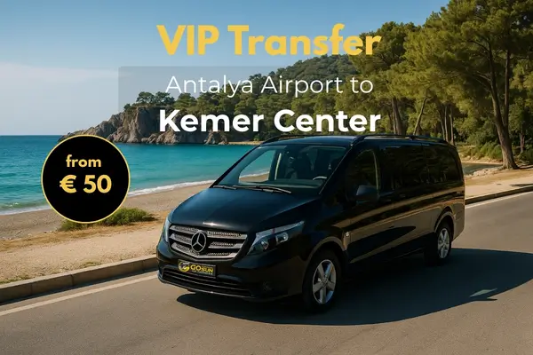 Private Transfers from Antalya Airport to Kemer (City Center)